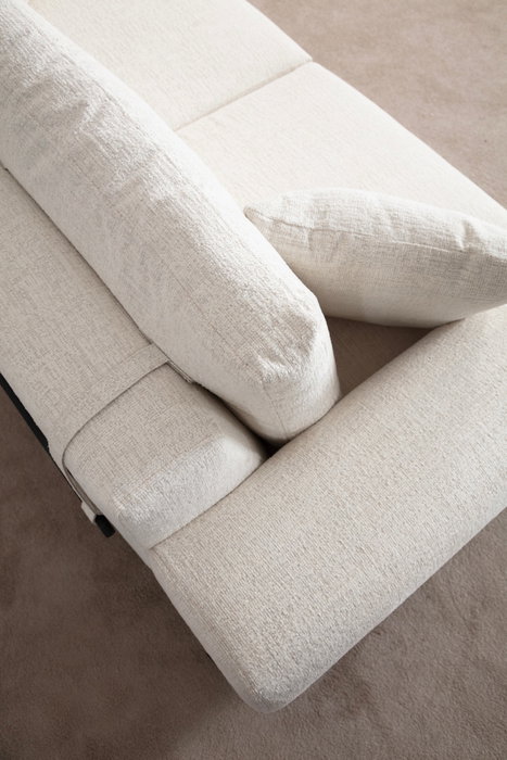 Atelier Del Sofa Eti Oak 3 Seater - White Atelier Del Sofa Eti Oak 3 Seater - White